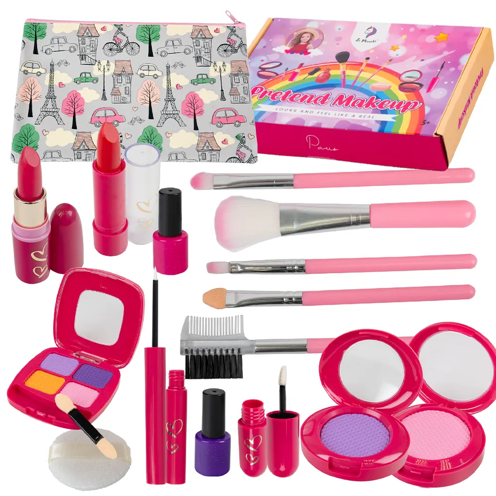 Pretend Make-up Mädchen Spielzeug Fake Make-up Sets Pretend Make-up Set für  Kinder Kinder Prinzessin